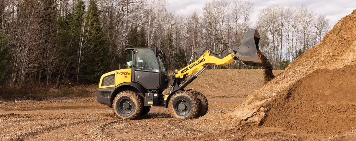 New Holland Construction Compact Wheel Loader W70C