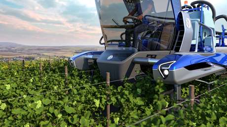 Prix New Holland - Concept de tracteur enjambeur