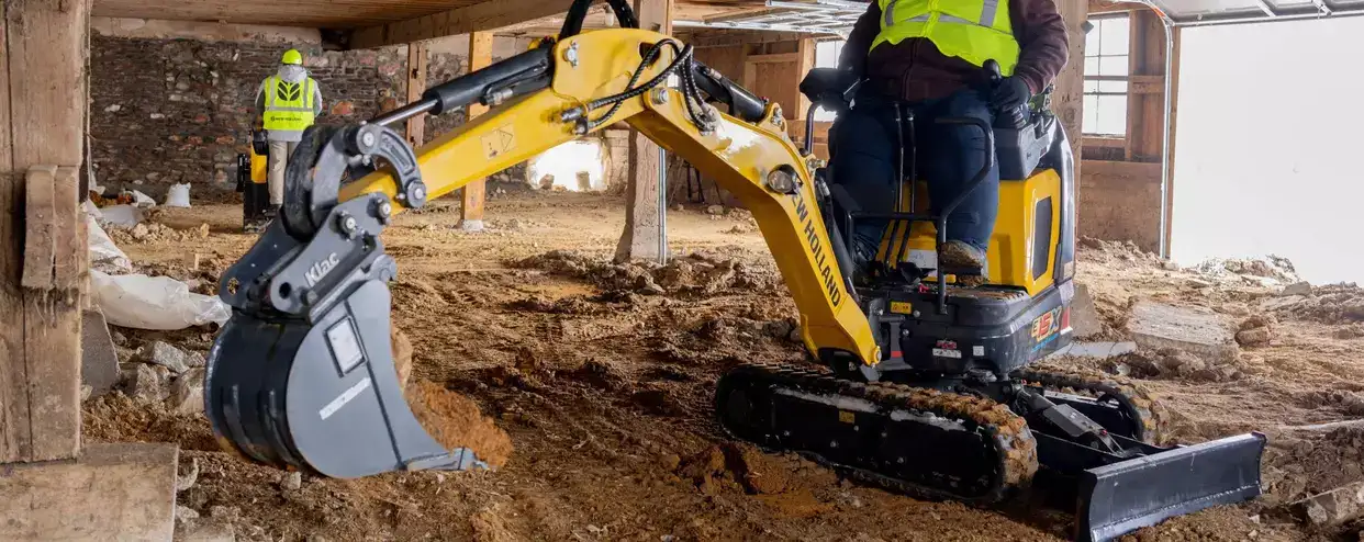 New Holland Construction Mini Excavator E15X