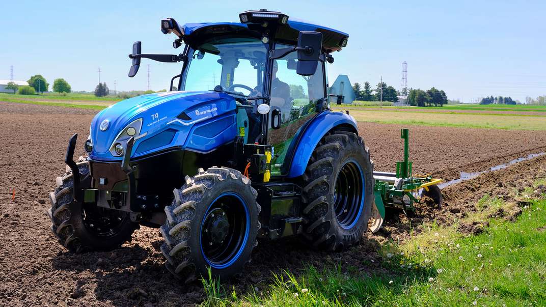 New Holland présente le T4 Electric Power au salon SITEVI 2023