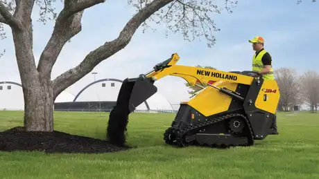 Minicargadoras de pie sobre orugas de New Holland Construction