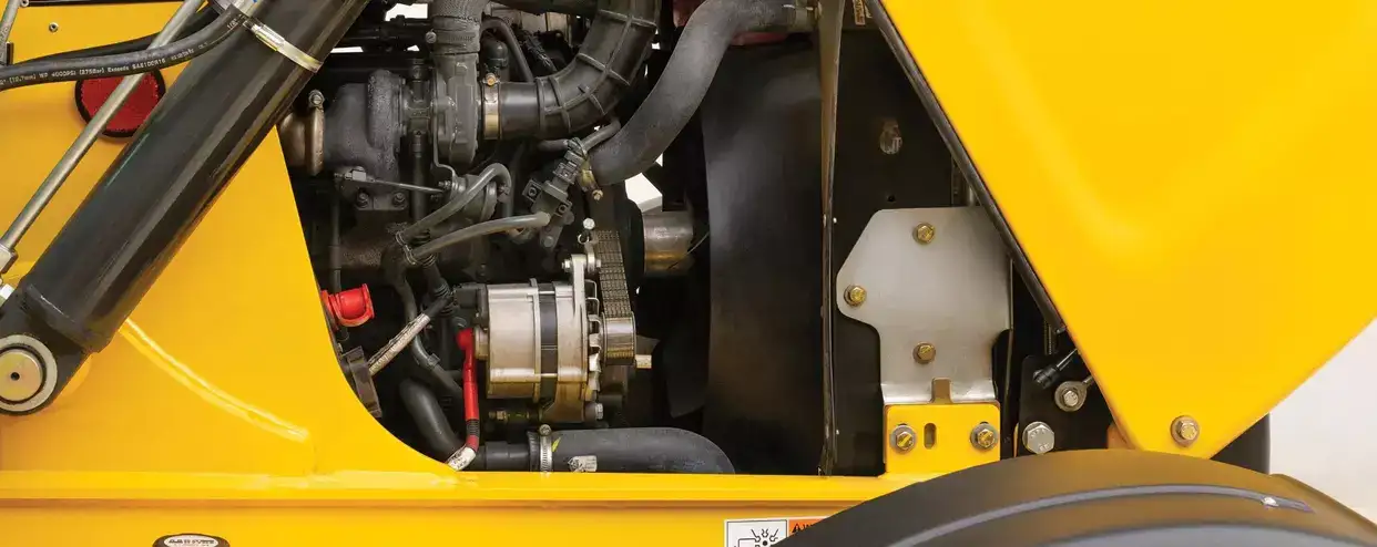 Servicing Loader Backhoes