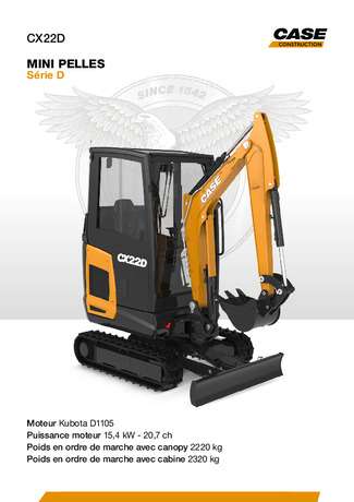 CX22D - Specsheet