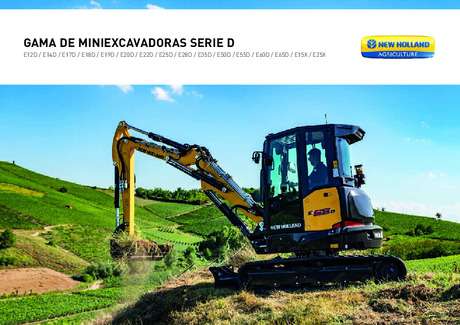 Folleto - Miniexcavadoras Serie D
