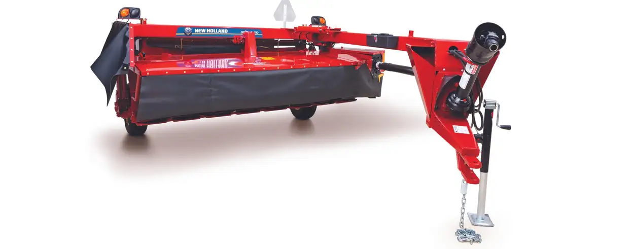Discbine® Side-Pull Disc Mower-Conditioner hitch