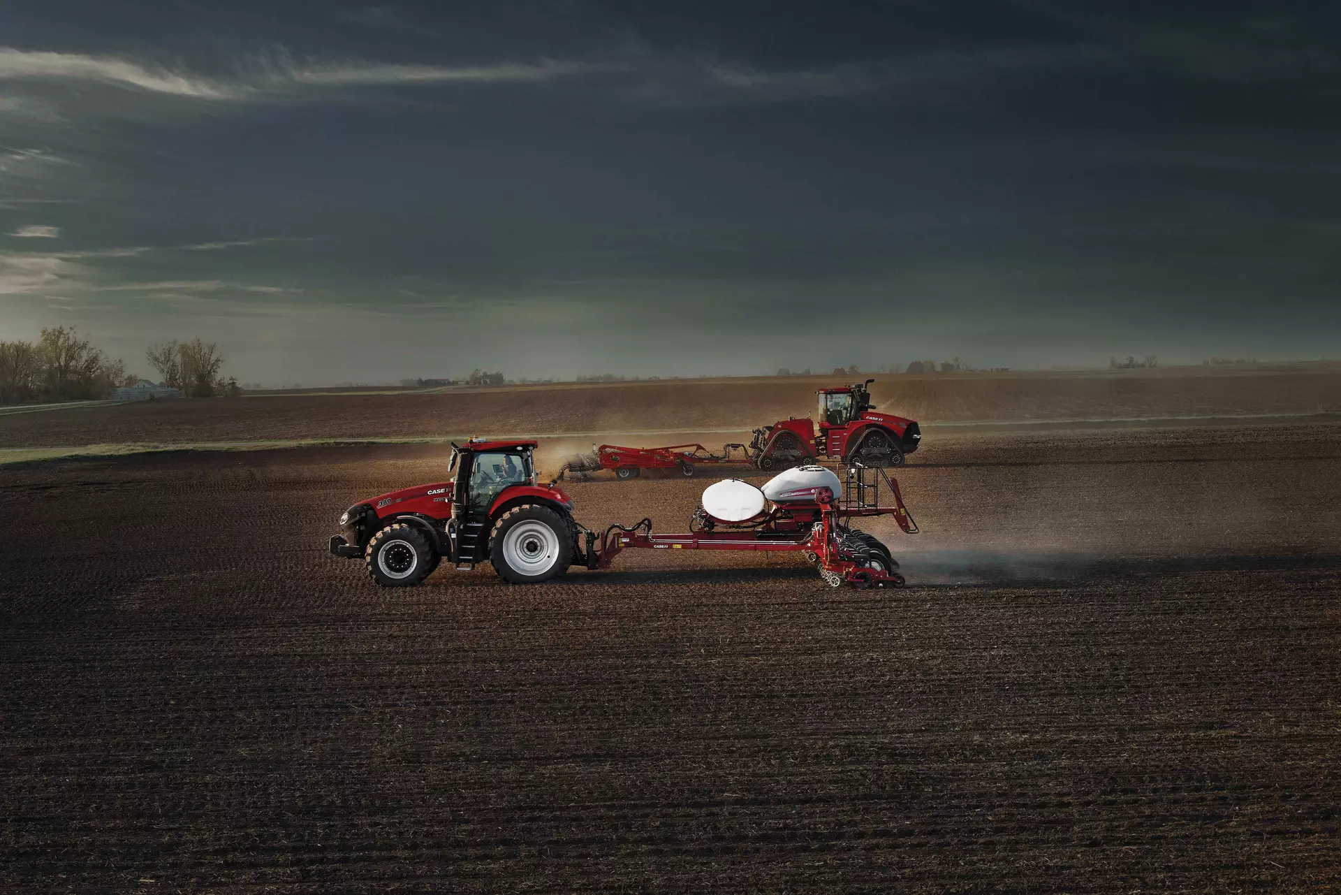 Case IH Accuguide-enabled equipment