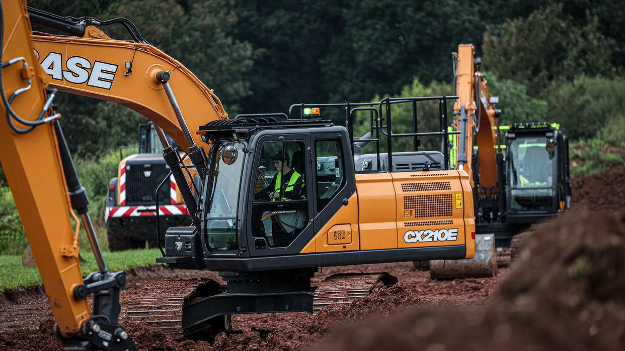 CASE Construction Equipment bietet nachhaltiges Roadshow Erlebnis