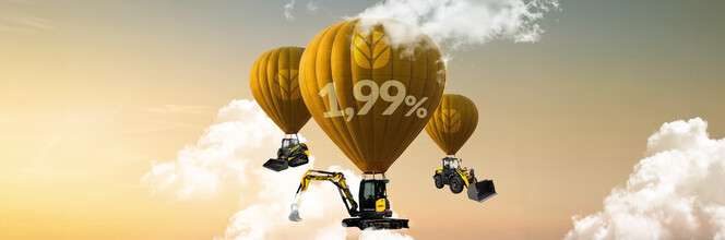 Tasso fisso a 1,99% su tutta la gamma Light Equipment