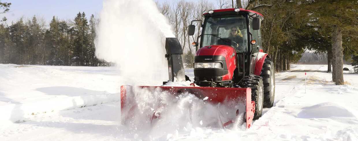 Farmall Compact 45C with snowblower