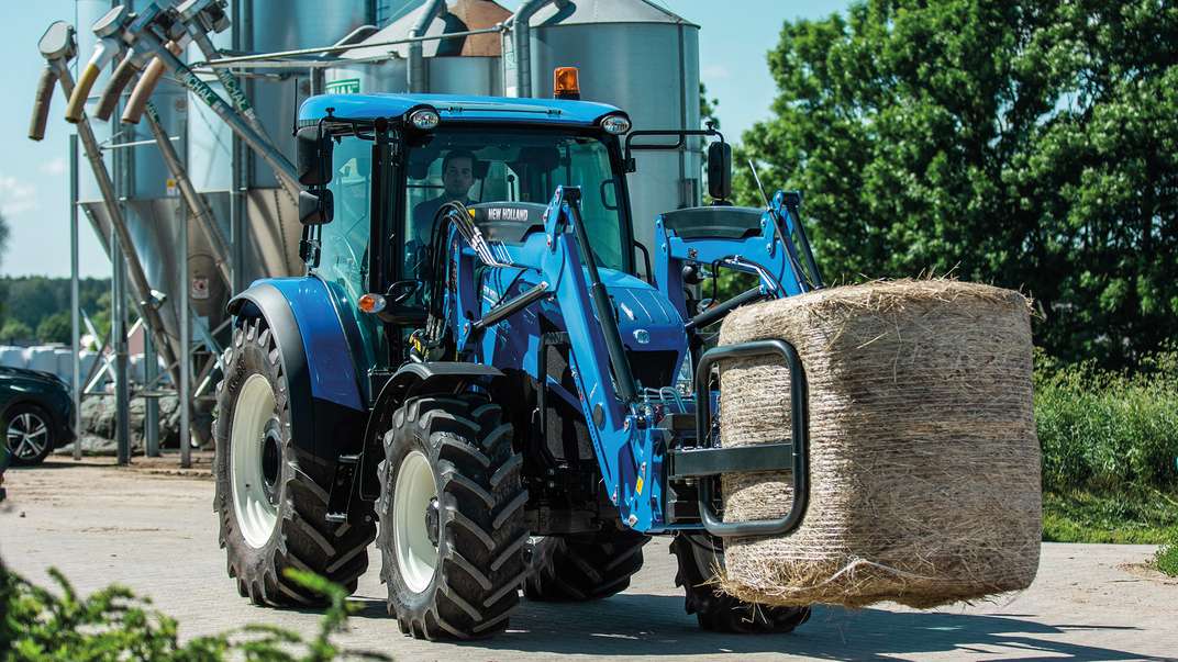 New Holland lanserar den nya T5S-traktorn på SIMA