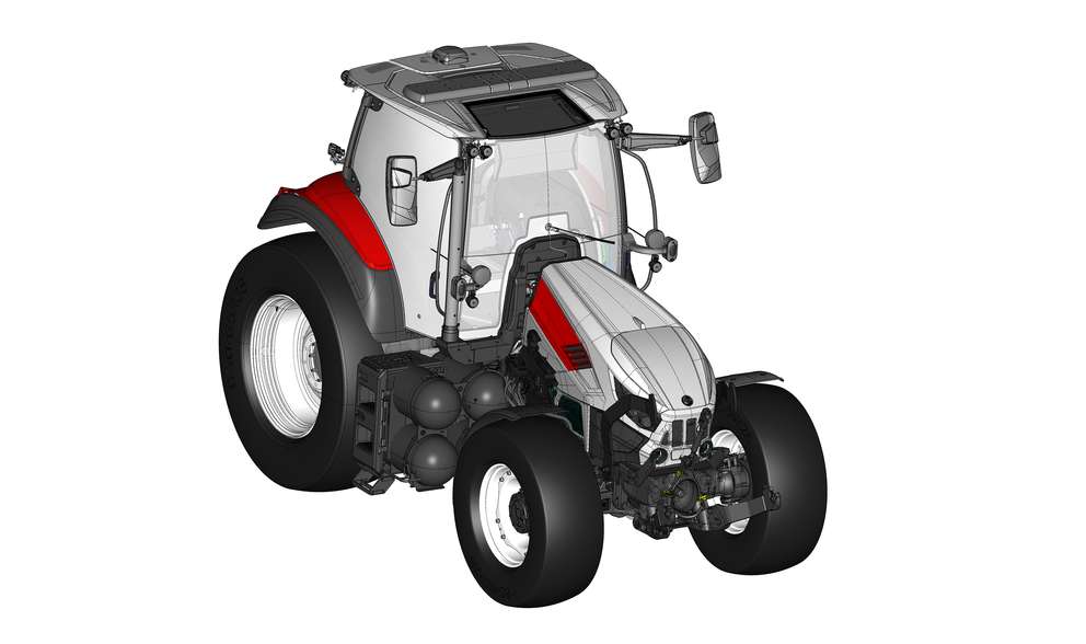 STEYR HYTRAC Research project right view