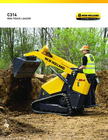 Mini Track Loaders - Specsheet