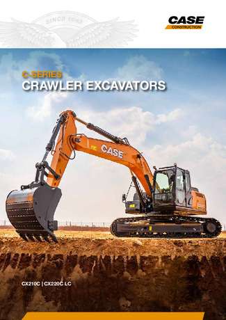 C-Series Crawler Excavators - CX220C LC