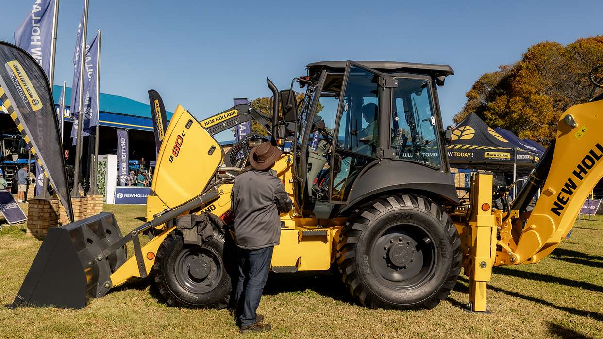 New Holland Construction at NAMPO Bothaville 2026