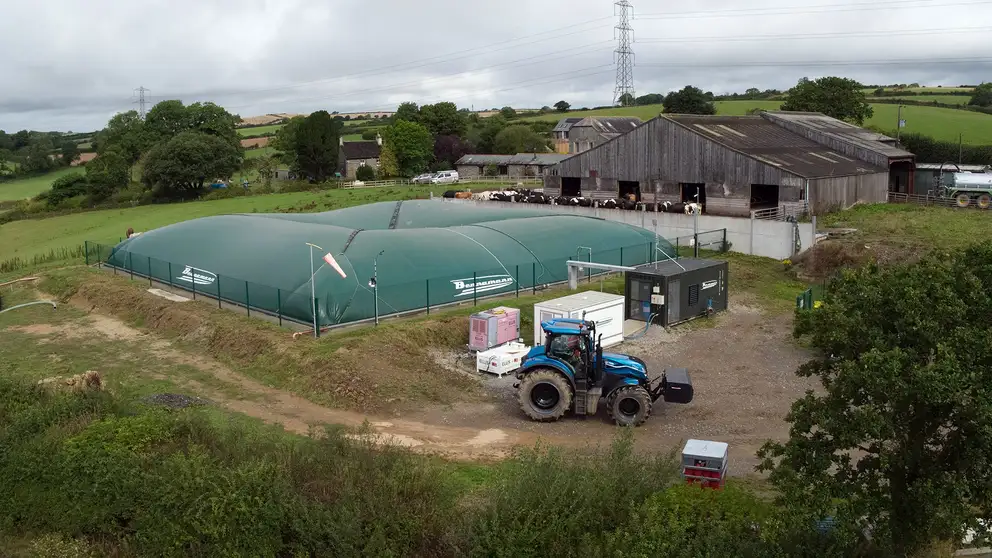 Ferme indépendante sur le plan énergétique New Holland