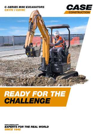 Mini-Excavators - CX17C/CX19C
