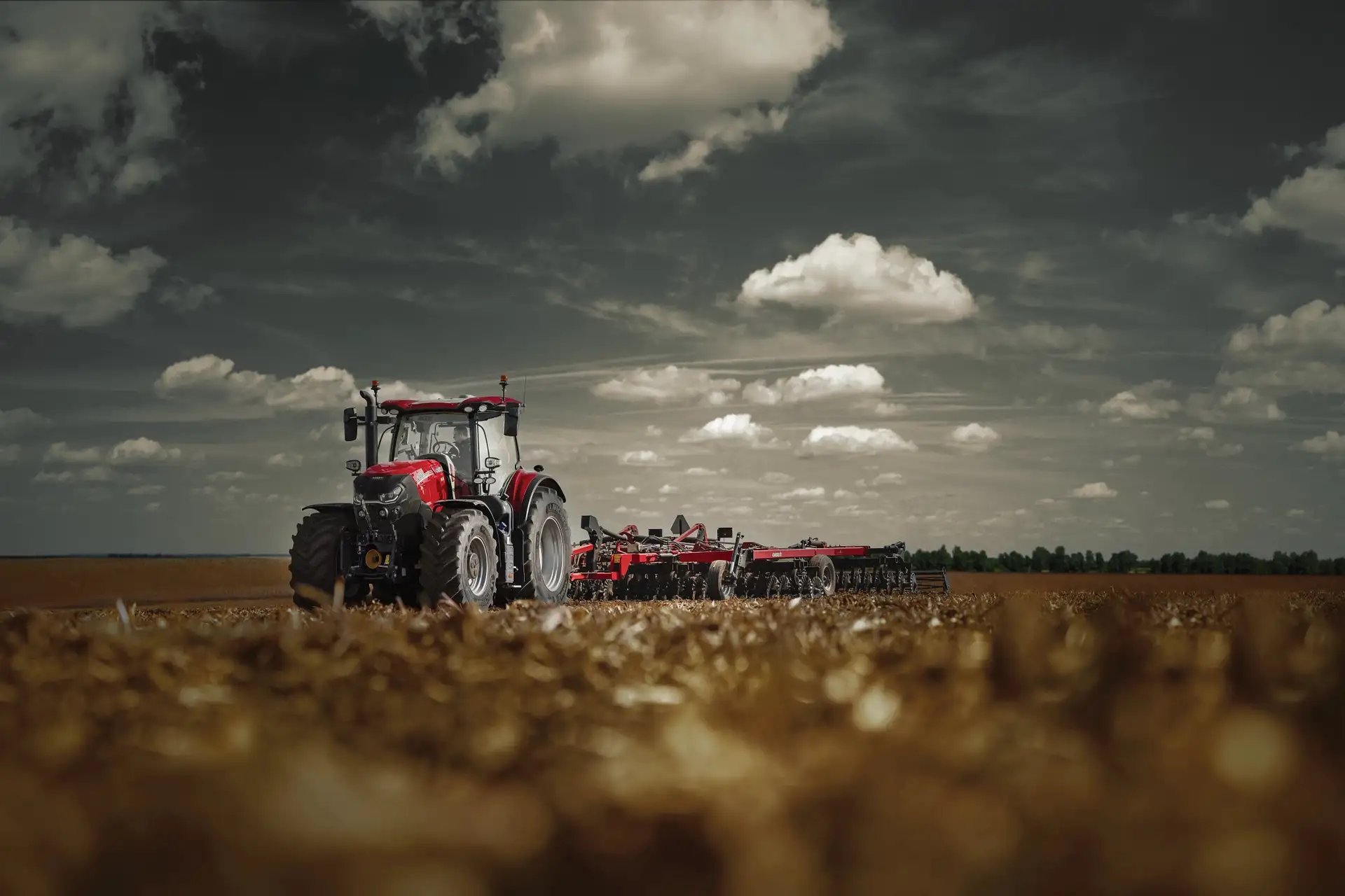 AFS Connect Puma et grand semoir de précision 