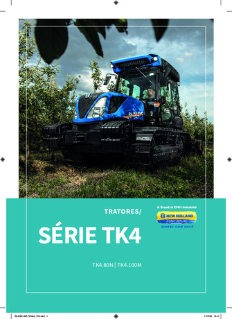Folheto Técnico - Trator TK4