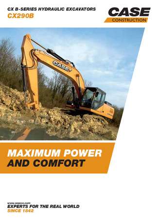 Crawler Excavators - CX290B