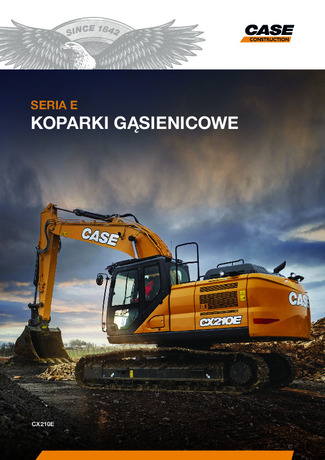 Koparki gasienicowe Seria E - CX210E