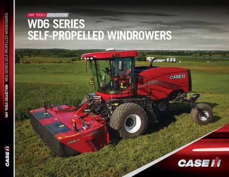 WD6 Series Self-Propelled Windrowers
