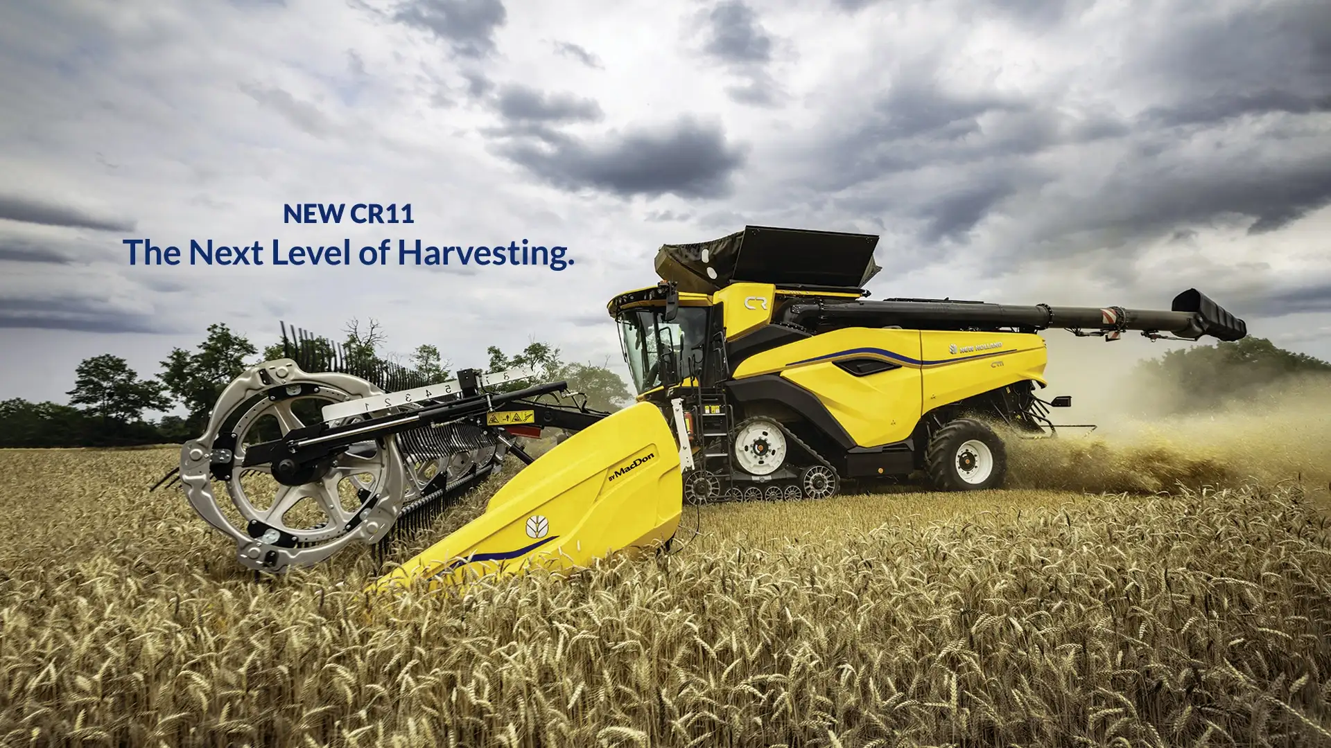 NEW CR11 Combine - the next level of harvesting. 