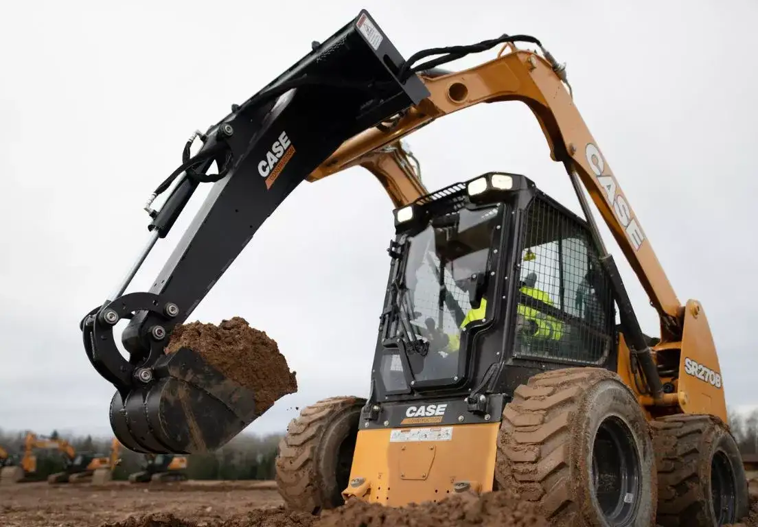 CASE Skid Digger Attachment | CASE Construction Equipment