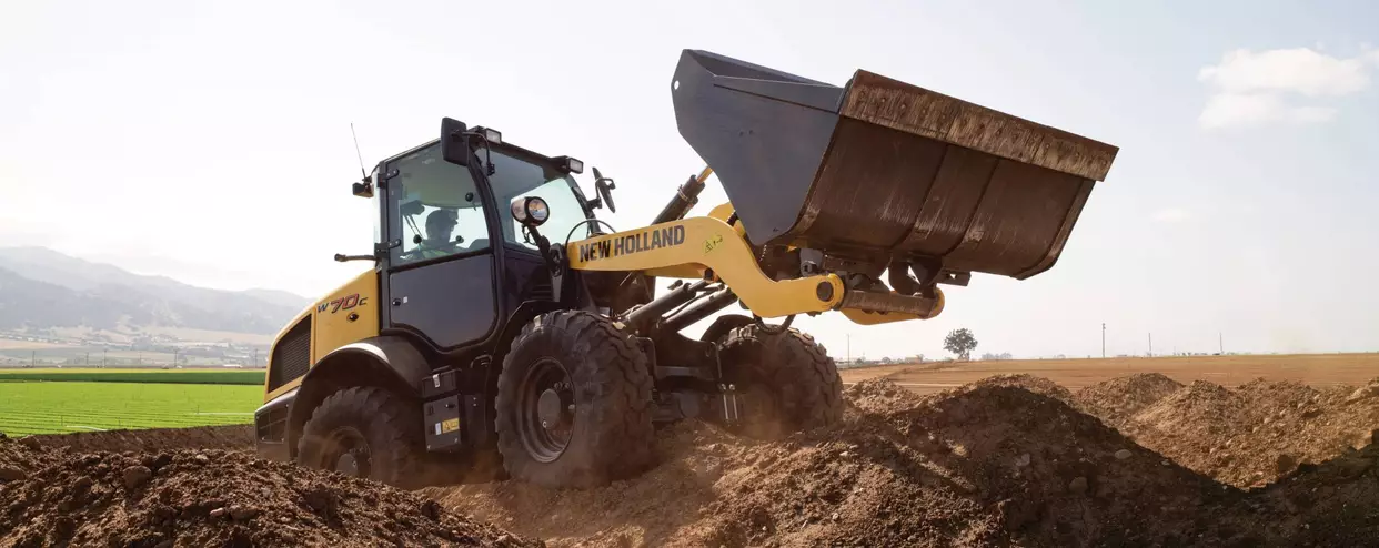  New Holland Construction Compact Wheel Loader W70C