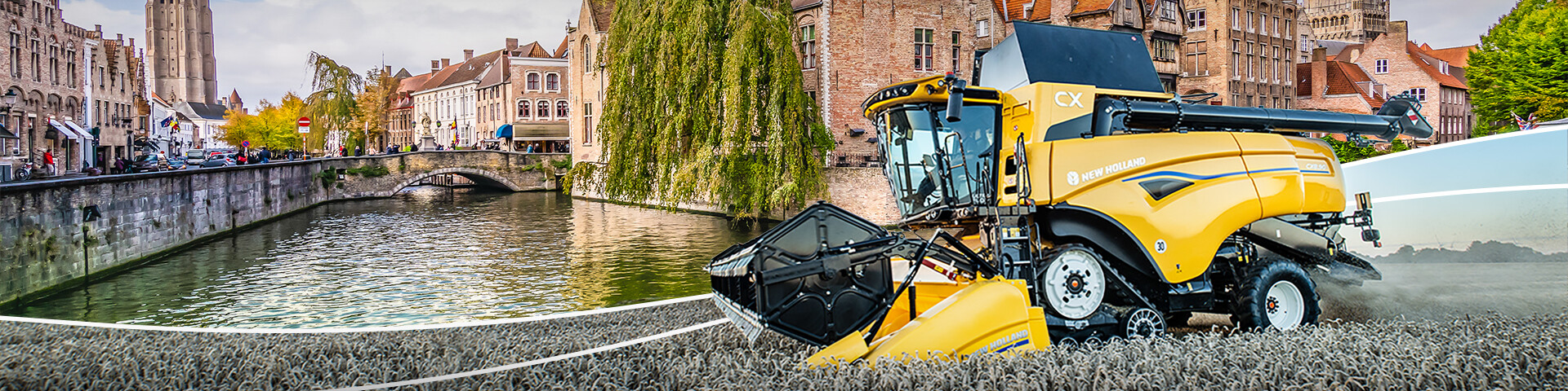 Offre spéciale New Holland Agribex : Week-end de luxe à Bruges
