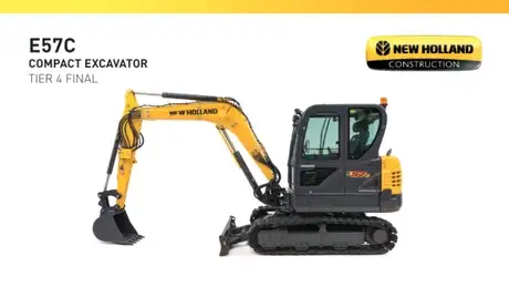 E57C Mini Excavator Specifications