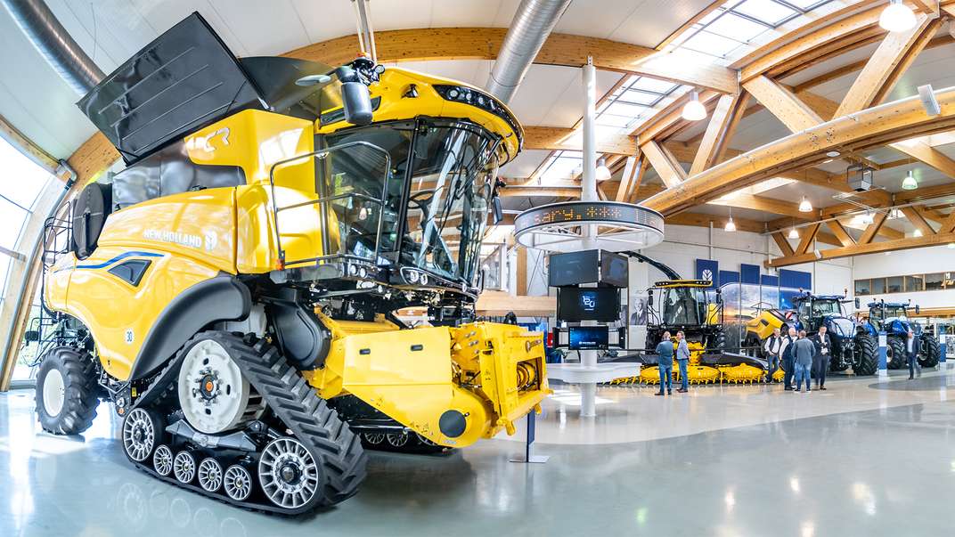 New Holland Werk Zedelgem feiert 120-jähriges Jubiläum: Weiterentwicklung der Erntetechnologie der nächsten Generation