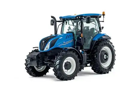 New Holland T6 Dynamic and Auto Command tractor thumbnail with white background