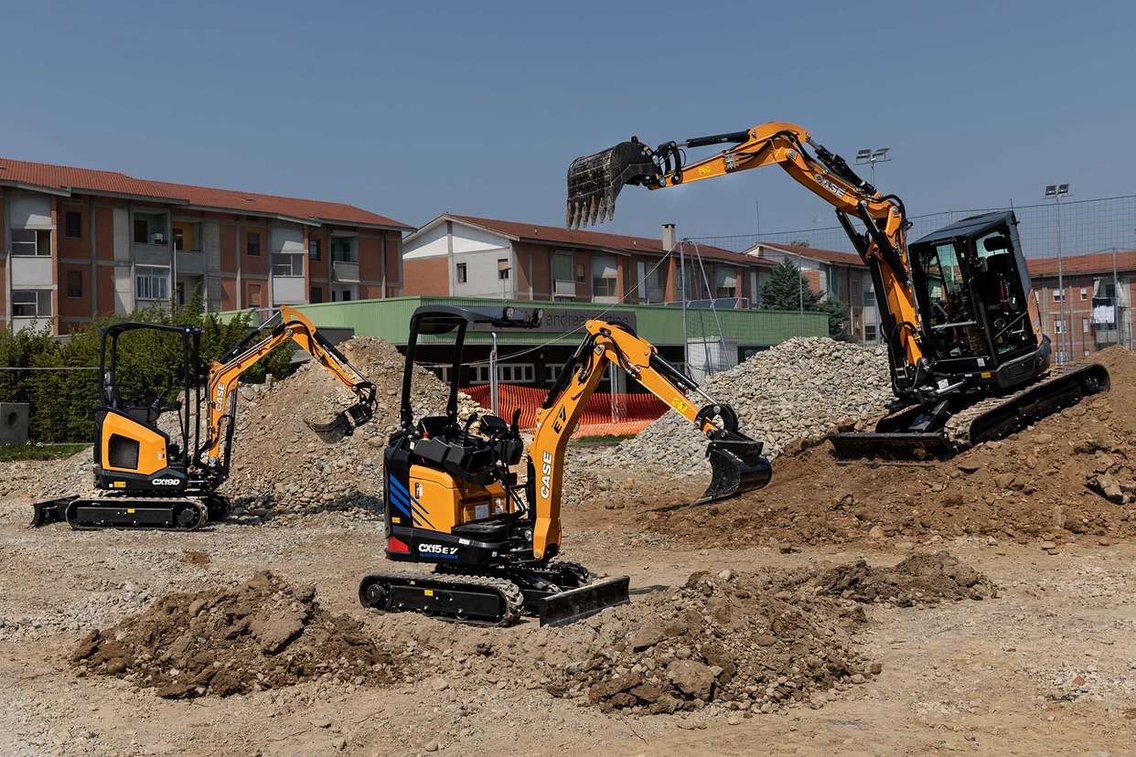 CASE announces the new D-Series Mini-Excavator 20-model range 