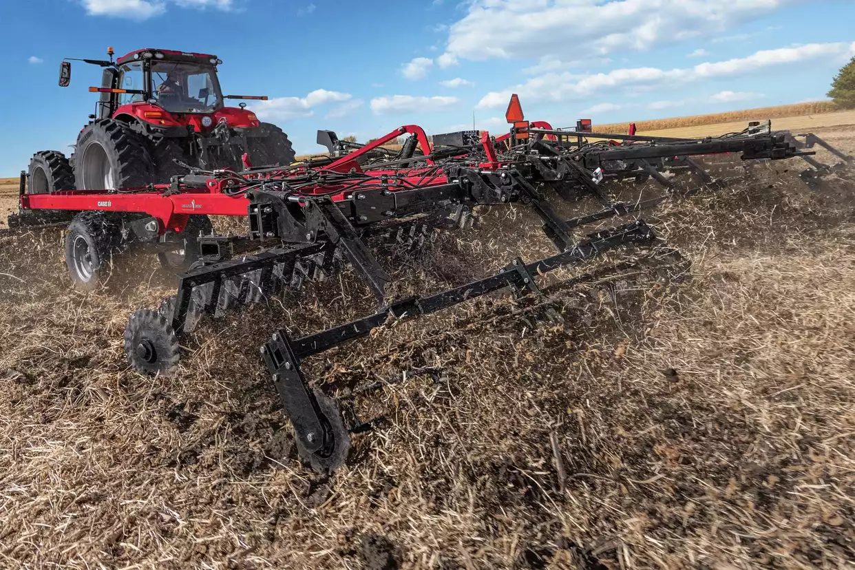 VT-Flex vertical tillage tool in action