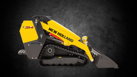 NHCE Mini Track Loader Side Profile.