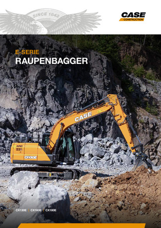 Raupenbagger Serie-E - CX130E/CX160E/CX180E