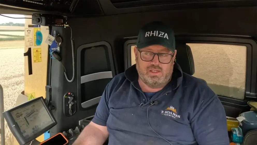 T. Soanes & Sons Farming - CR9.90 Testimonial New Holland