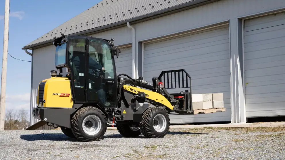 New Holland Construction Mini Pallet Fork Attachment