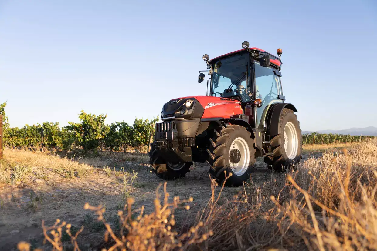 Farmall 120CL on path