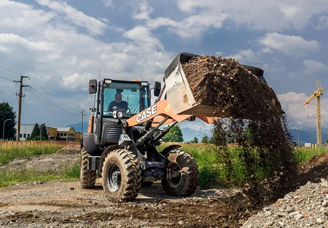 F-Series Evolution Compact Wheel Loaders - 121F