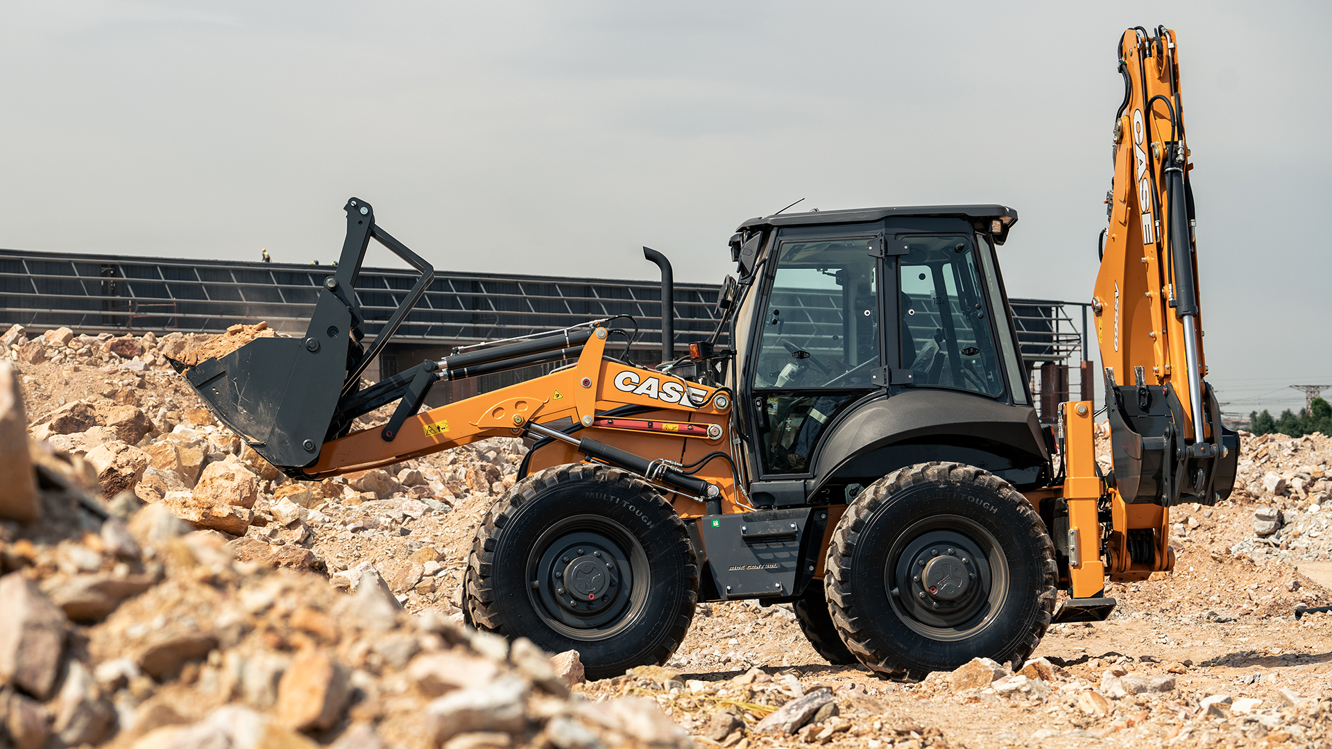 CASE 695SV Backhoe Loader