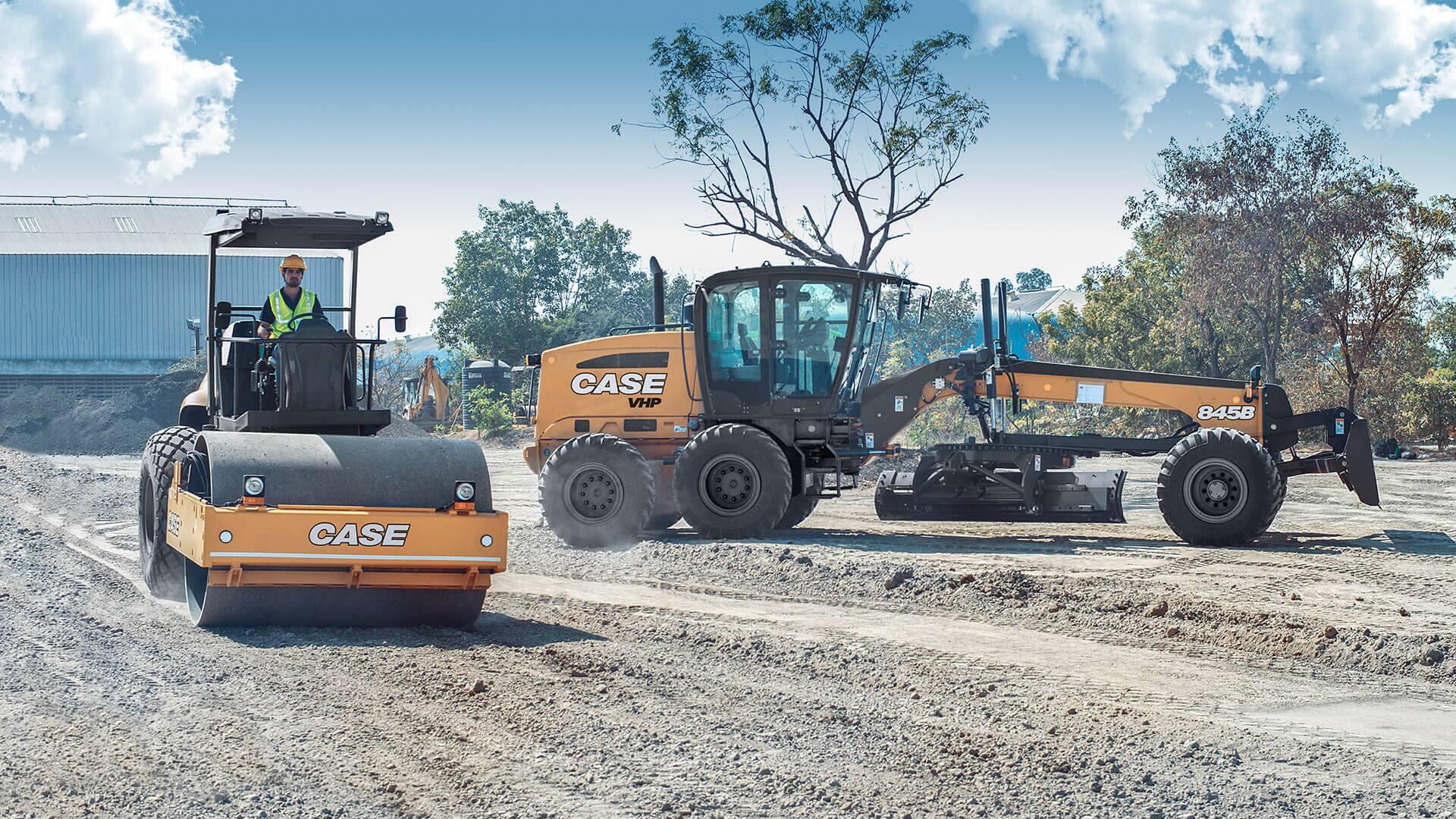 Soil Compactors: Single Drum Rollers | CASE AU