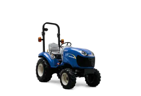 New Holland Boomer 35 model studio shot with transparent background