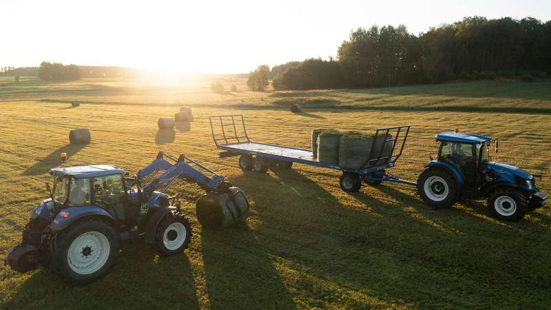 New Holland lanserar nya T5S och uppgraderade T5 Utility PowerShuttle