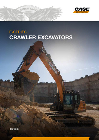 E-Series Crawler Excavators - CX210E-S