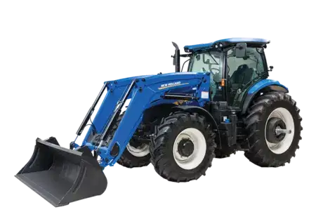 New Holland tractor with an LA Series Front Loader