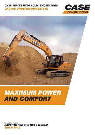 Crawler Excavators - CX210B