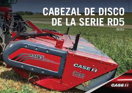 FOLLETO TÉCNICO CABEZAL RD165
