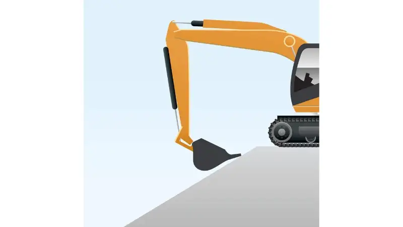 SiteControl Solutions Excavator Slope