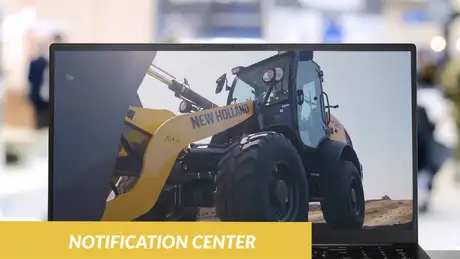 MyNewHollandConstruction - Notification Center